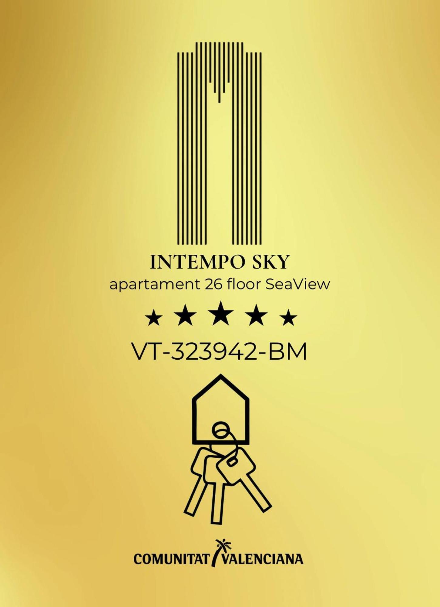 Intempo Sky Apartment 26 Floor Seaview Benidorm Esterno foto